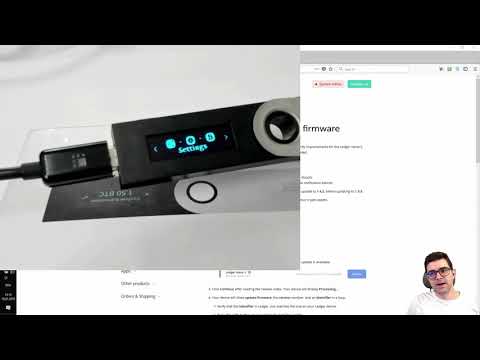 Ledger Nano S Firmware 1.5.5. Komplette Anleitung (Ledger Live).