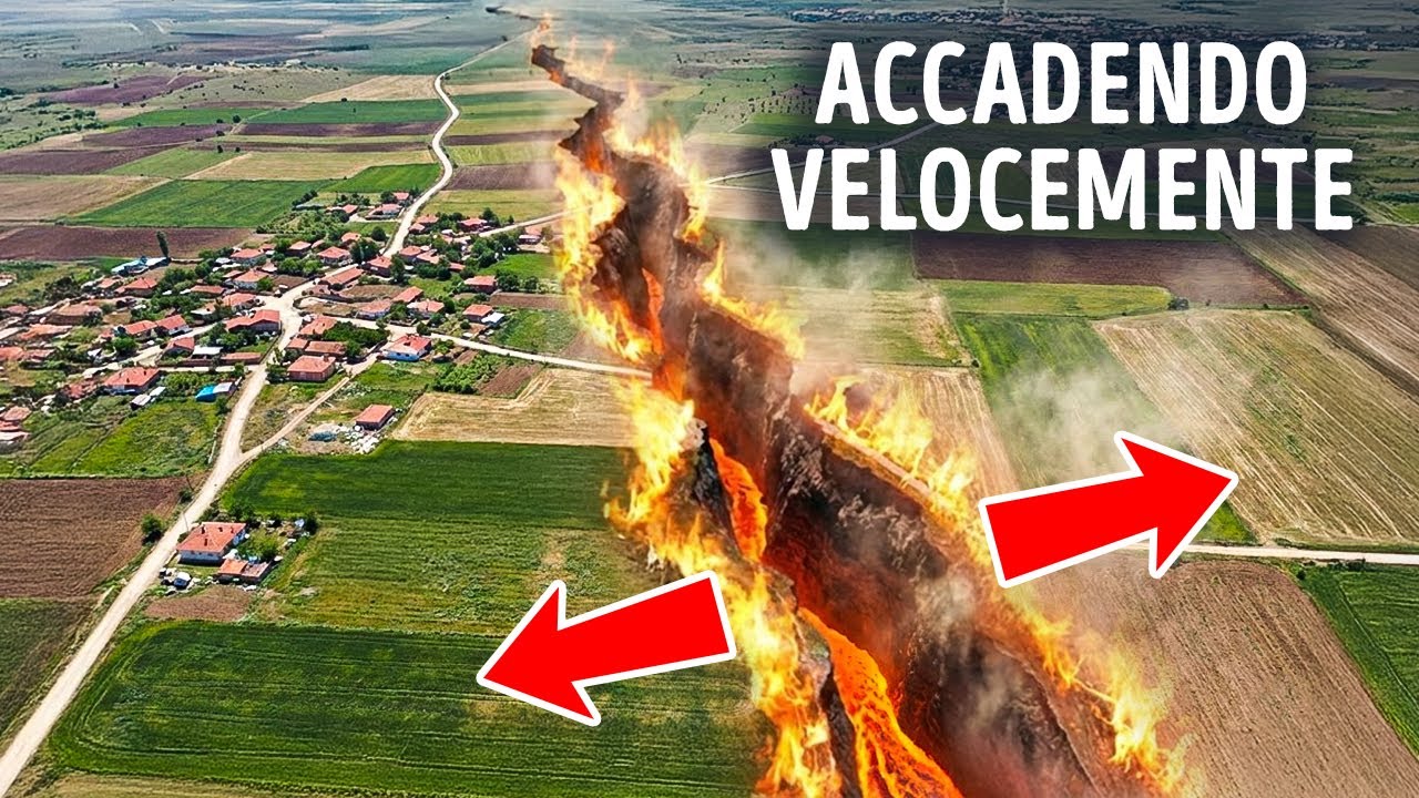 La Turchia si sta letteralmente lacerando, ed è visibile dallo spazio