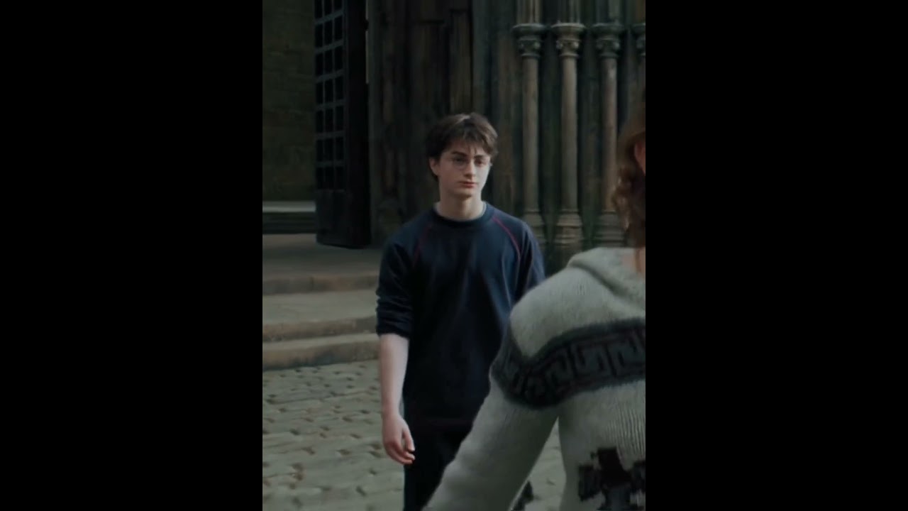 Harry in Action 🖤 #HarryPotter #Shorts