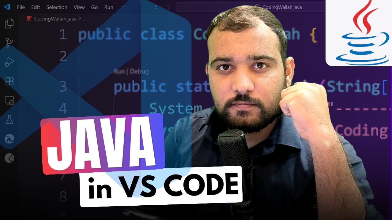 How to run Java in VS Code | Java Setup in Visual Studio Code (2025) 🚀