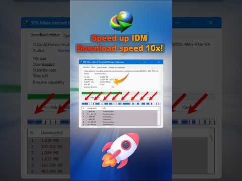 Boost Your IDM Speed: How to Make Internet Download Manager Faster in 2024!