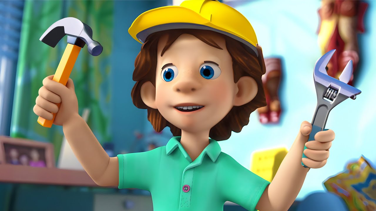 Tom Thomas' Big Build! | The Fixies | Children's Animation