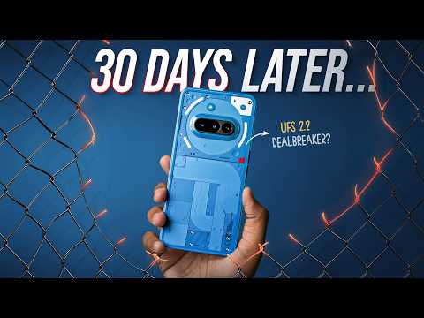 Nothing Phone 3a: A Practical Review After 30 Days