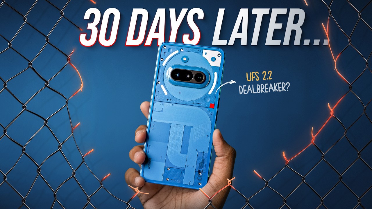 Nothing Phone 3a: 30-Day Practical Review 📱