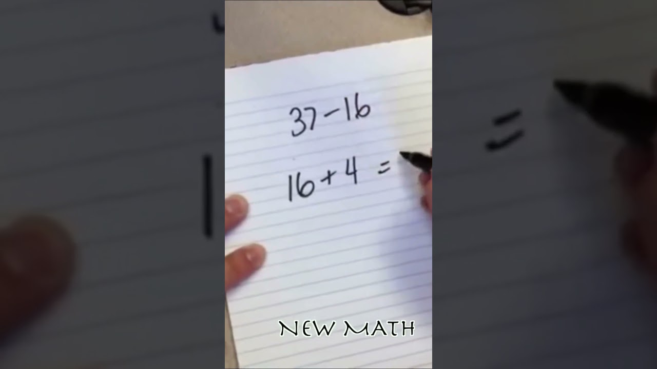 Old vs New Math: What's Changed? 🤔
