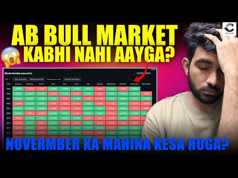 Ab Bull Market Nahi Aayega? 😱 | November Crypto Update 🔥 | CryptoVel