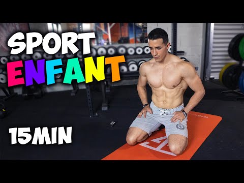 Sport pour enfants à la maison en 15minutes !
