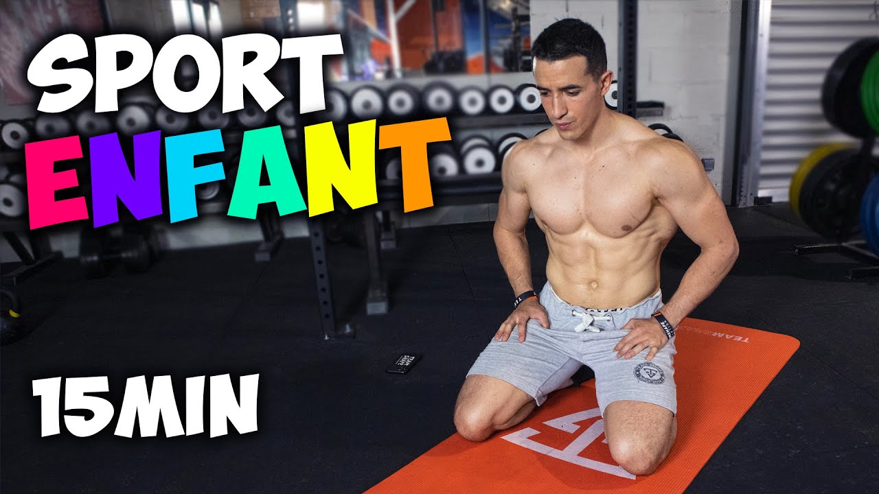 Enfants : Séance de sport à la maison en seulement 15 minutes 🏃‍♂️