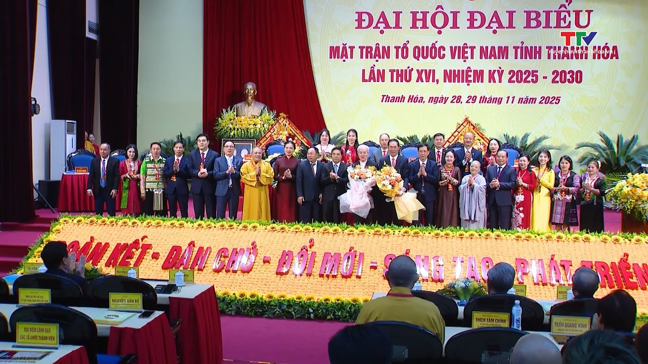 Đại hội Mặt trận Tổ quốc Thanh Hóa lần thứ XVI