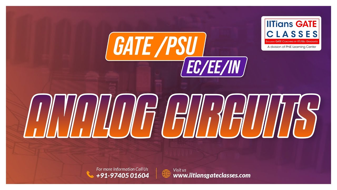 GATE 2017 EC Analog Circuit Questions & Solutions
