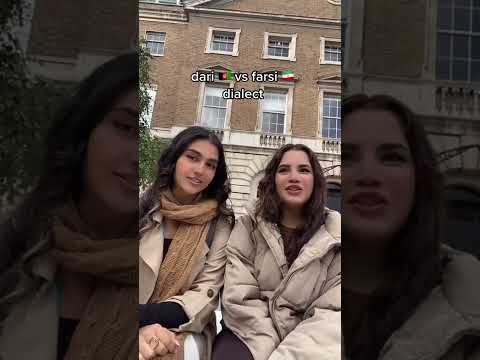 dari 🇦🇫 vs farsi dialect. ♡ Of course I couldn't keep a straight face #friendship #university #fyp