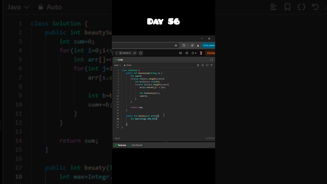 LeetCode 1781: Calculate the Sum of Beauty for All Substrings ✨