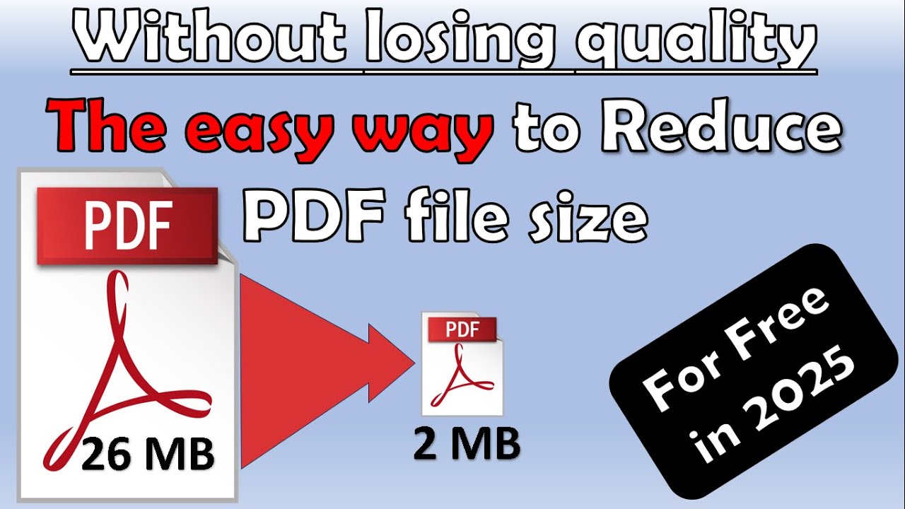 how to reduce pdf file size