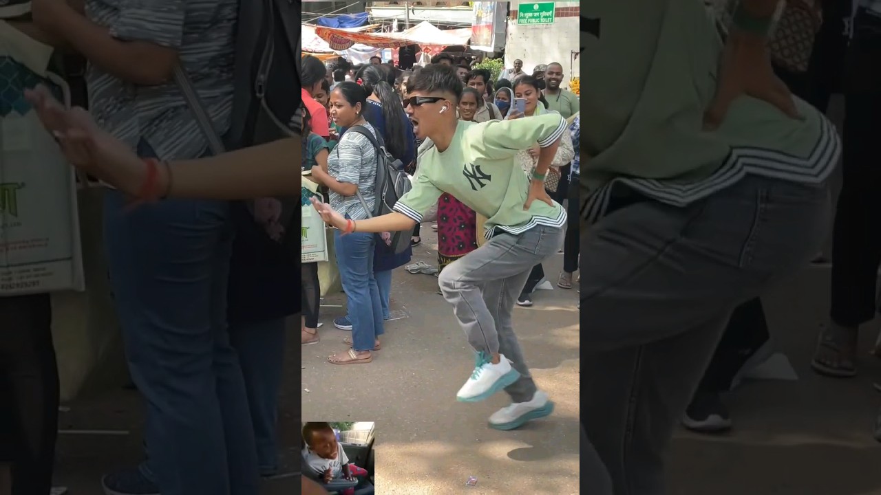 Funny Public Dance at Sarojini Market 😂