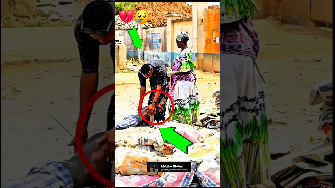 SIMPLE ACT OF KINDNESS BROKE HIM DOWN 💔😭 #asmr #humanity #prankvideo #video #mrbeast #trends #shorts