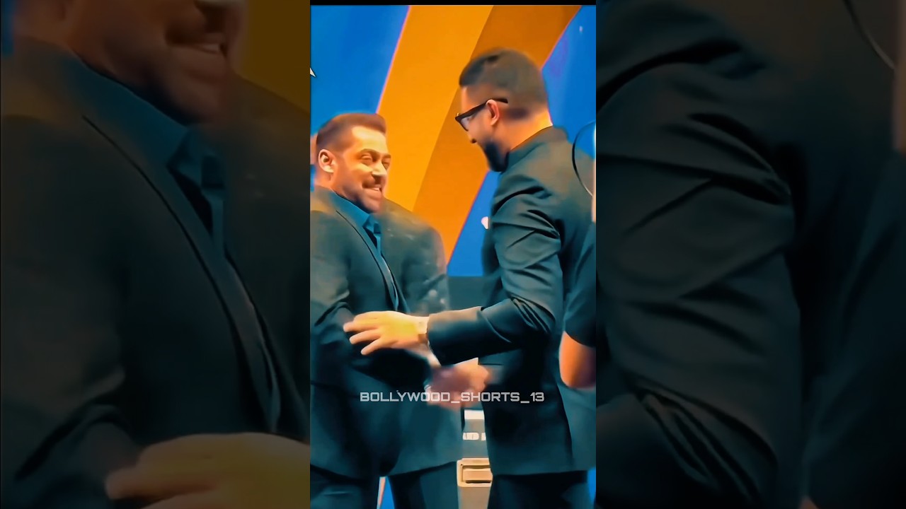 Salman Khan Ignored a Man and Hugged Abhishek Bachchan | Bollywood 4K60FPS Status