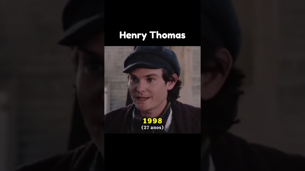 Evolution (Henry Thomas) #beforeandafter #henrythomas #evolution #nostalgia #transformation