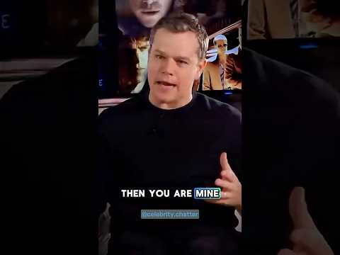Matt Damon on John Malkovich and Teddy KGB 🤣!