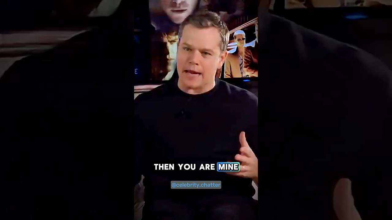 Matt Damon Mimics John Malkovich's Teddy KGB 🤣