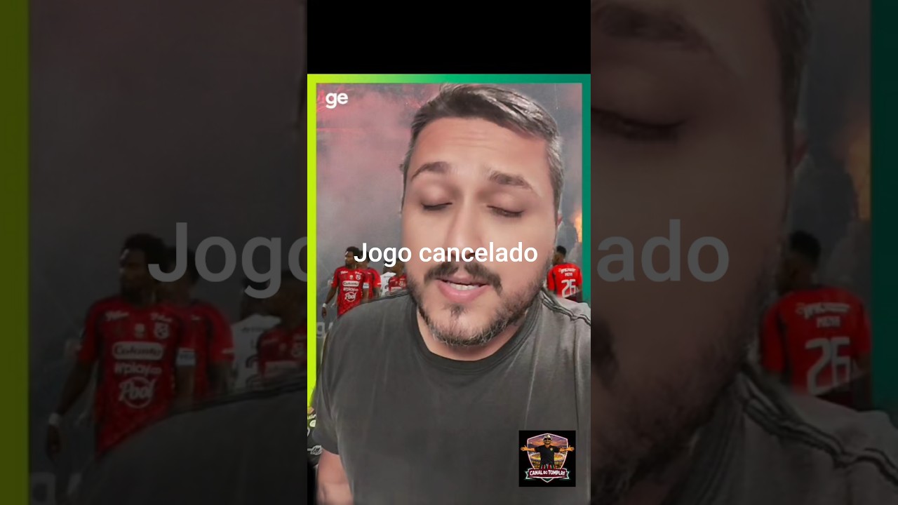 Jogo cancelado, entre Ind Medellín x Flamengo #flamengo #medellin #libertadores #futebol