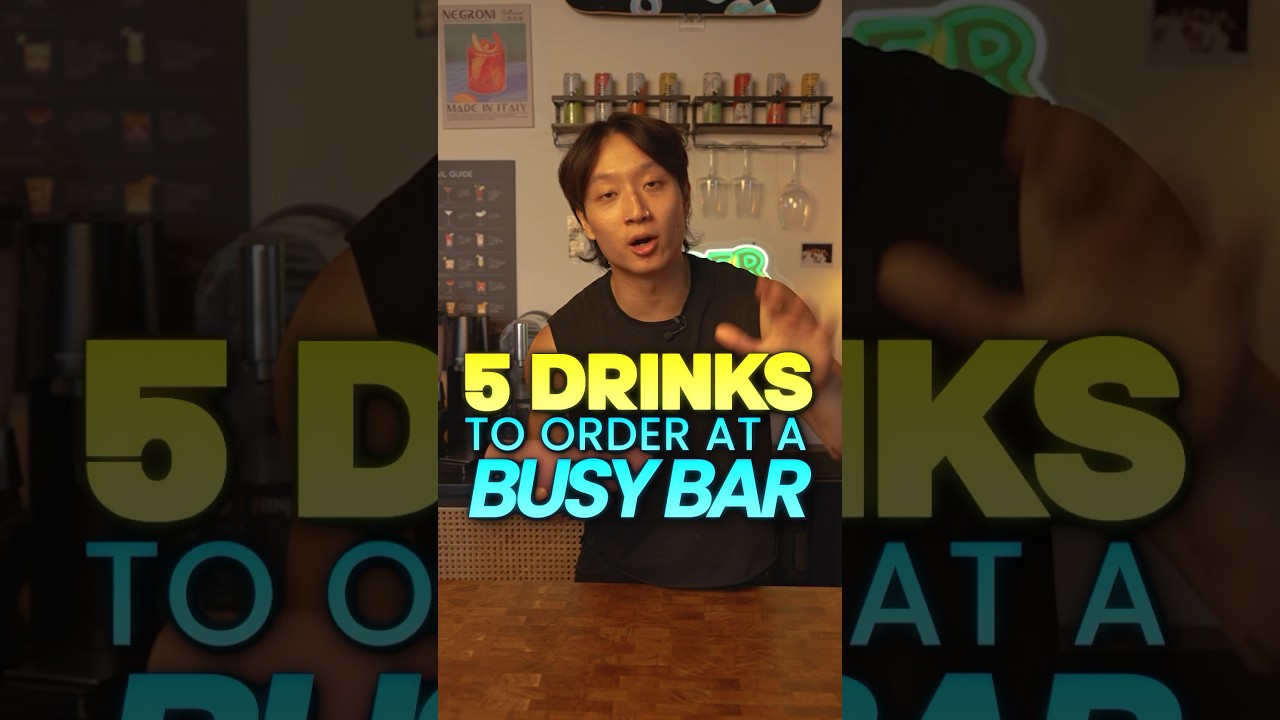 5 Must-Try Drinks at a Busy Bar 🍸