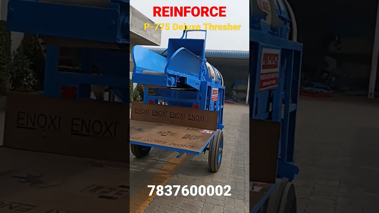 Boost Your Harvest with the P-775 Deluxe Multicrop Thresher 🚜 | Punjab Agro P-775 & Rampuraphule Models