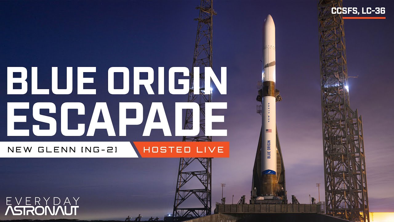 Blue Origin Launches New Glenn Rocket to Mars π