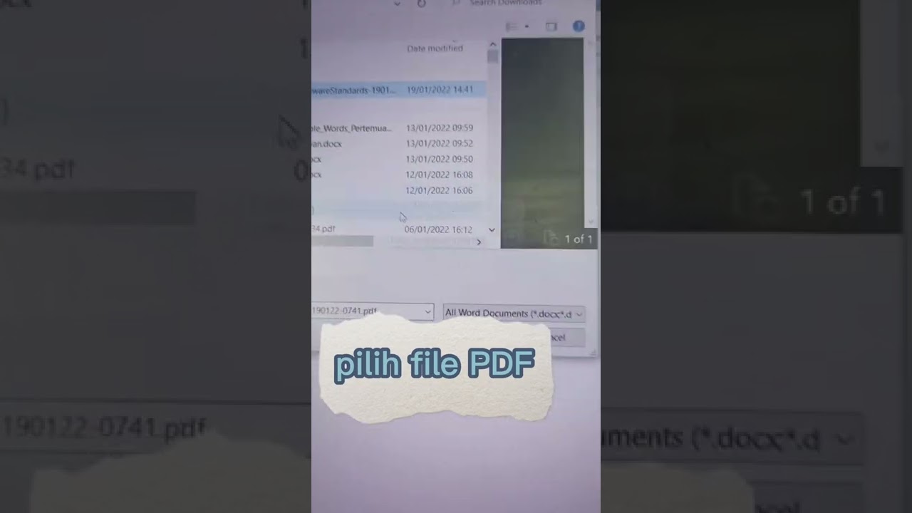 Cara Insert PDF ke MS Word dengan Mudah 📄