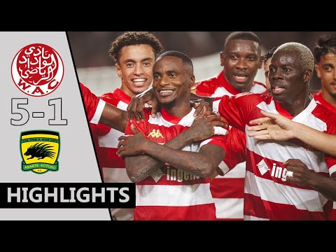 Wydad Casablanca Wac vs Asante Kotoko 5-1 Thembinkosi Lorch Highlights & Goals Match 2025