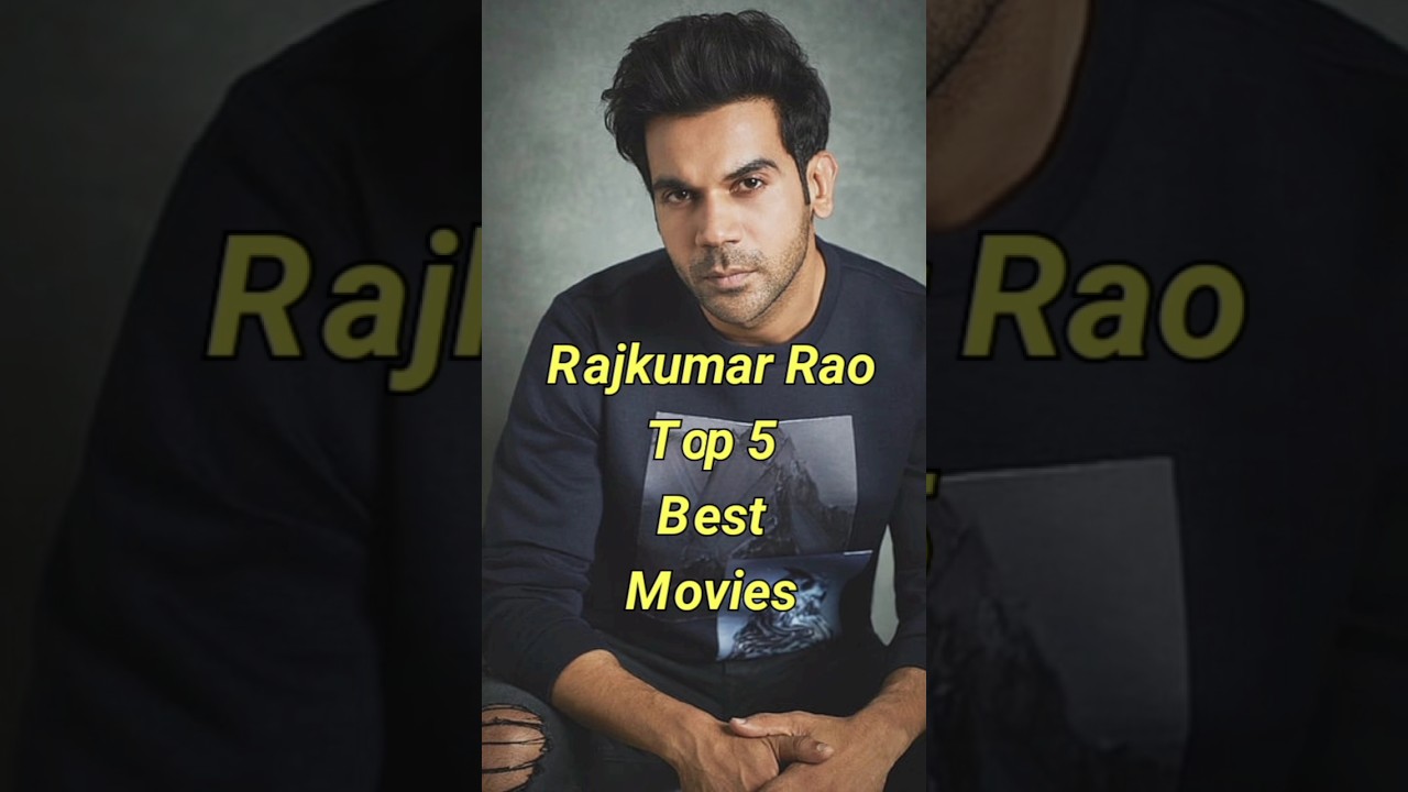 Rajkumar Rao's Top 5 Must-Watch Movies 🎬
