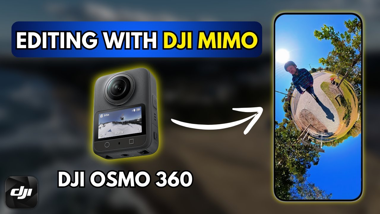 Master DJI Osmo 360 Editing with Mimo App | Step-by-Step Tutorial 📲