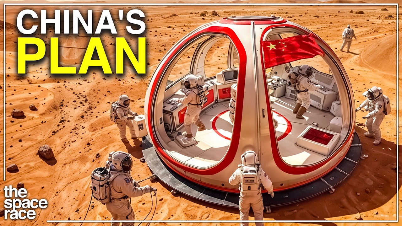 Life in China's Future Mars Colony 🌌