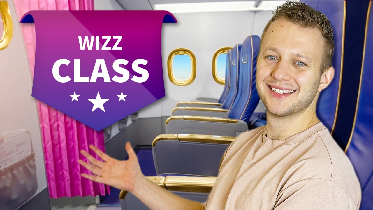 I flew Wizz Air’s NEW BUSINESS CLASS (Better than BA?!)