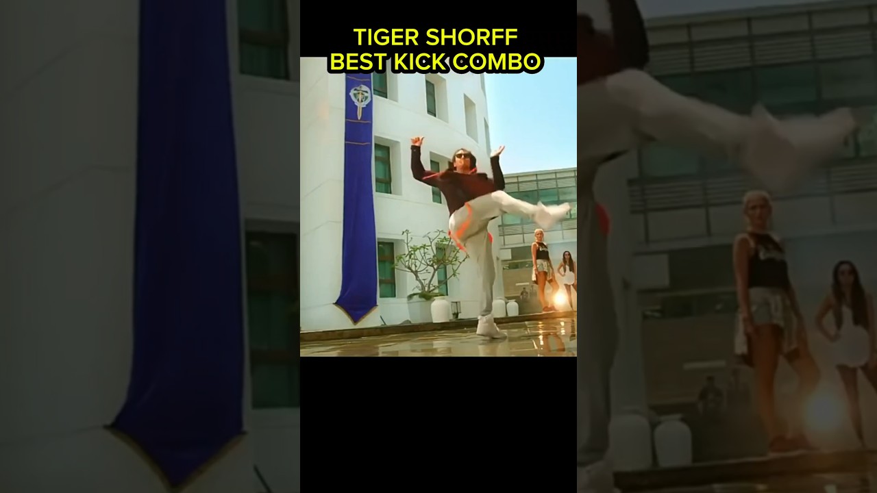 Tiger Shroff's Top Kick Combo Skill🔥