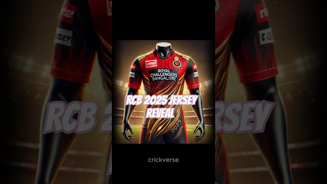 RCB & CSK 2025 Jersey Reveal 🏏