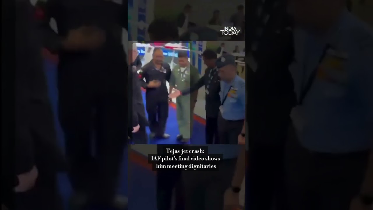 Tejas Jet Crash at Dubai Air Show, Wing Commander Syal Killed ✈️