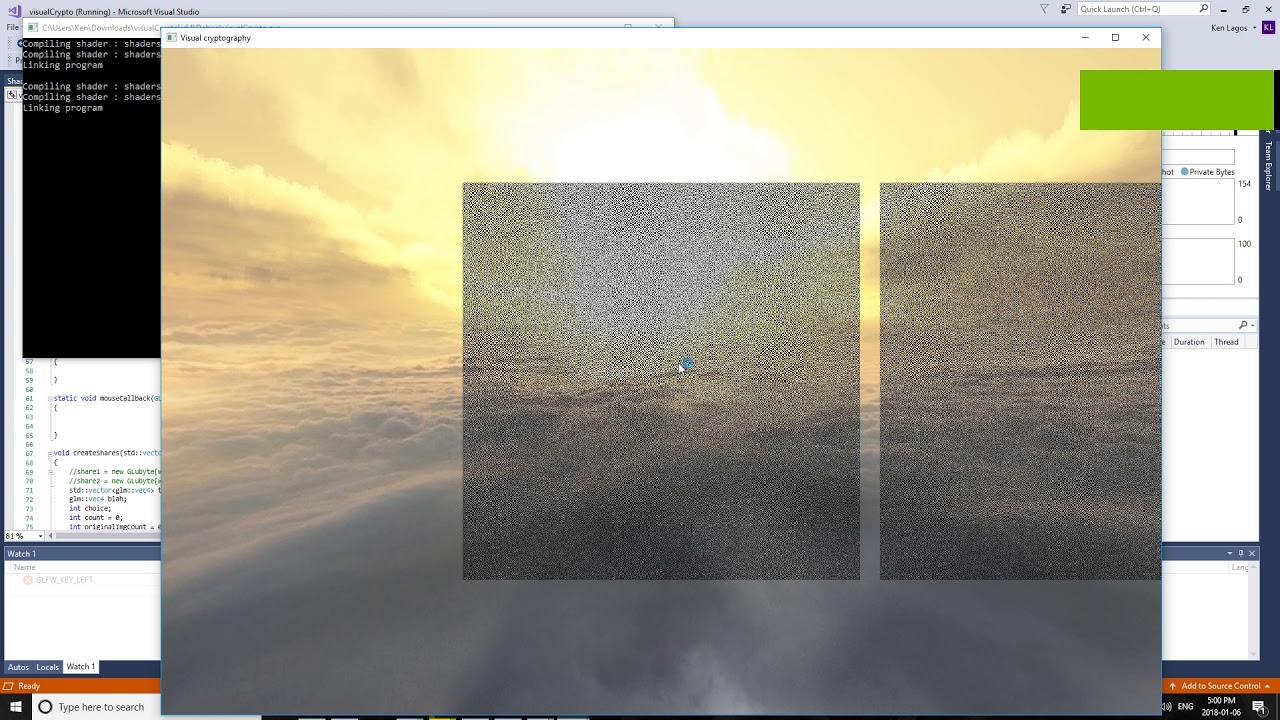 Visual Cryptography Project for Secure Computing Course 🔐