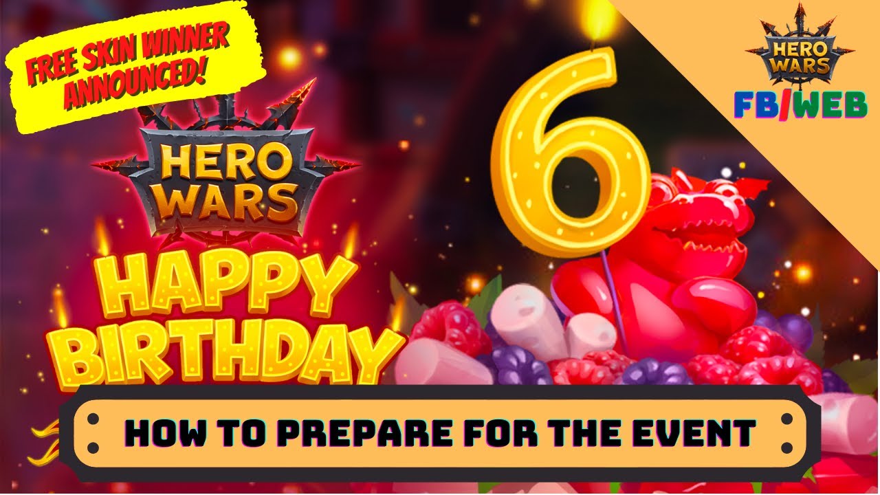 Hero Wars 6th Anniversary Event 🎉