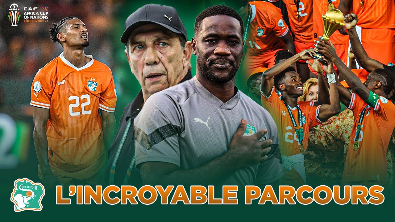 CAN 2023 : La Côte d'Ivoire, de la verge à la victoire 🏆