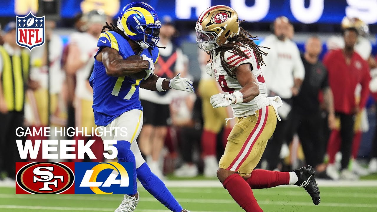 Epic Showdown! 49ers vs Rams Week 5 Highlights | 2025 NFL Season π