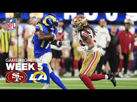 San Francisco 49ers vs Los Angeles Rams Game Highlights | 2025 NFL Season Week 5