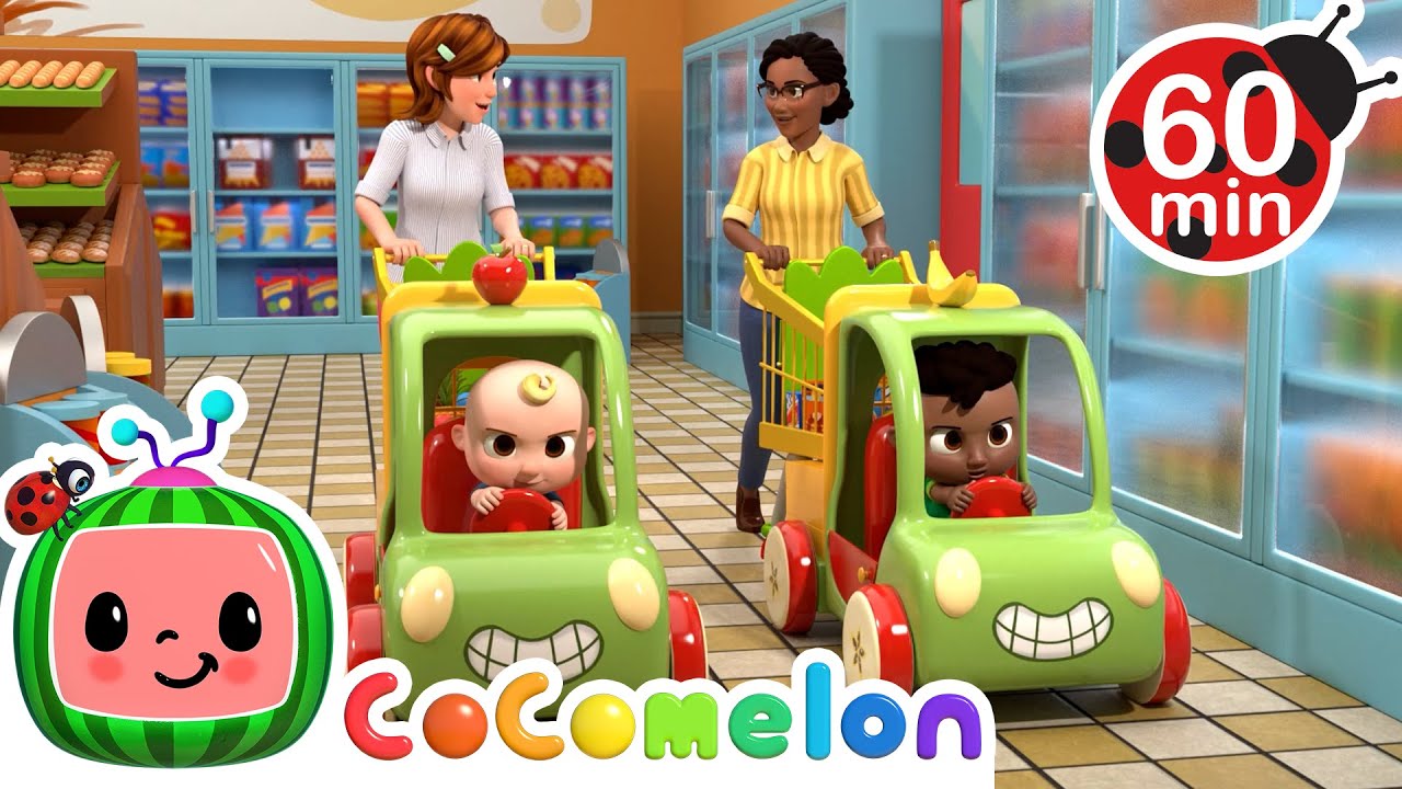 Shopping Cart Song | Fun CoComelon Nursery Rhyme 🛒