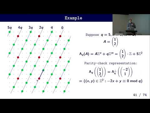 Lattice Cryptography and Cryptoanalysis (Part II), by Wessel van Woerden.