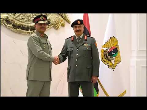 COAS Syed Asim Munir Visits Libya 🇱🇾