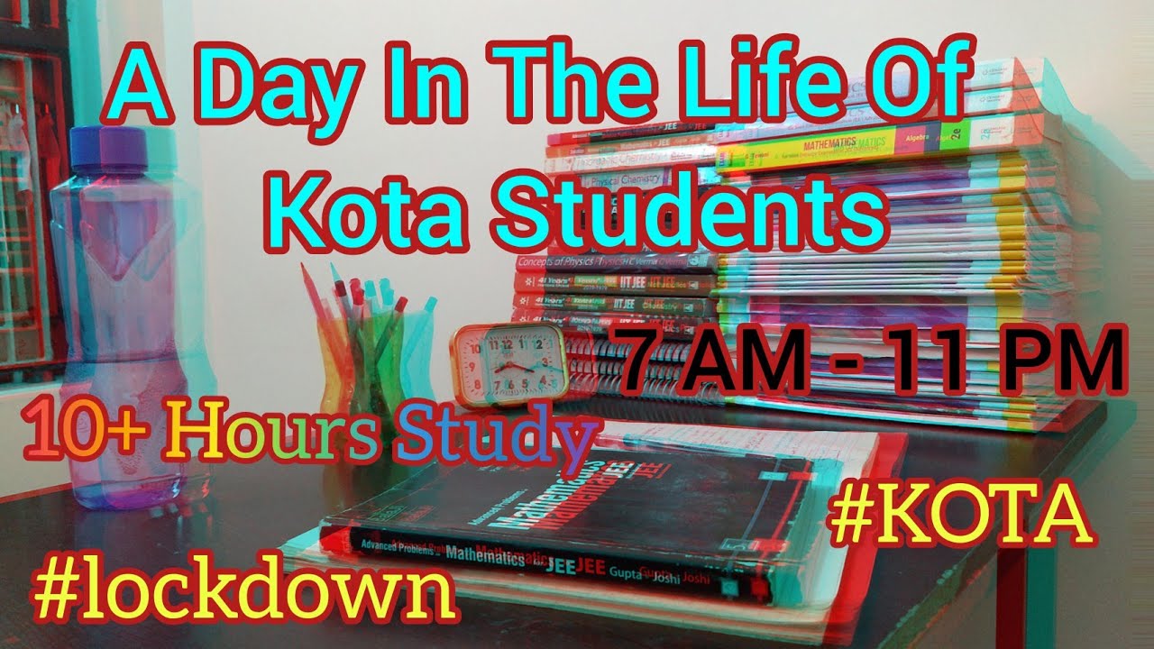 A Day in the Life of a Kota JEE Aspirant | Study Routine & Tips 📝