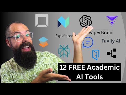 2024 Twelve Best FREE AI tools for Academic Research and Researchers