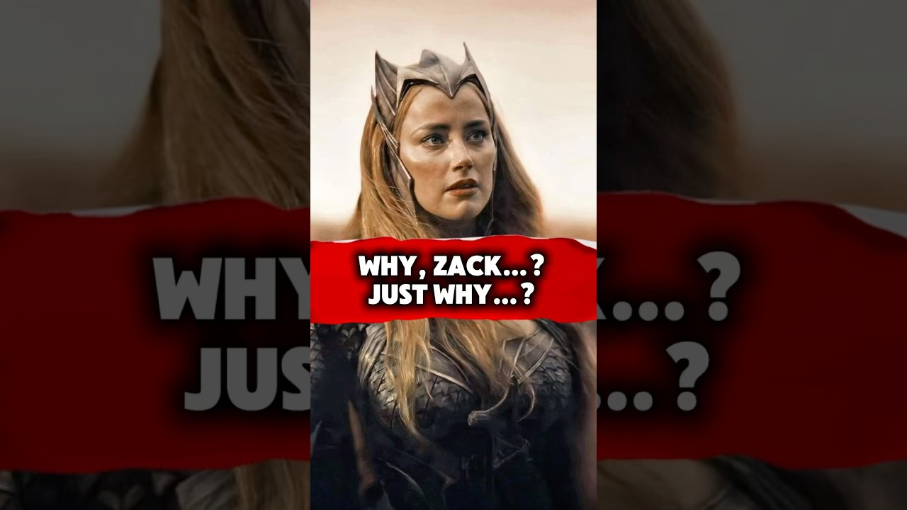 Amber Heard’s Mera in Zack Snyder’s Justice League 🌊