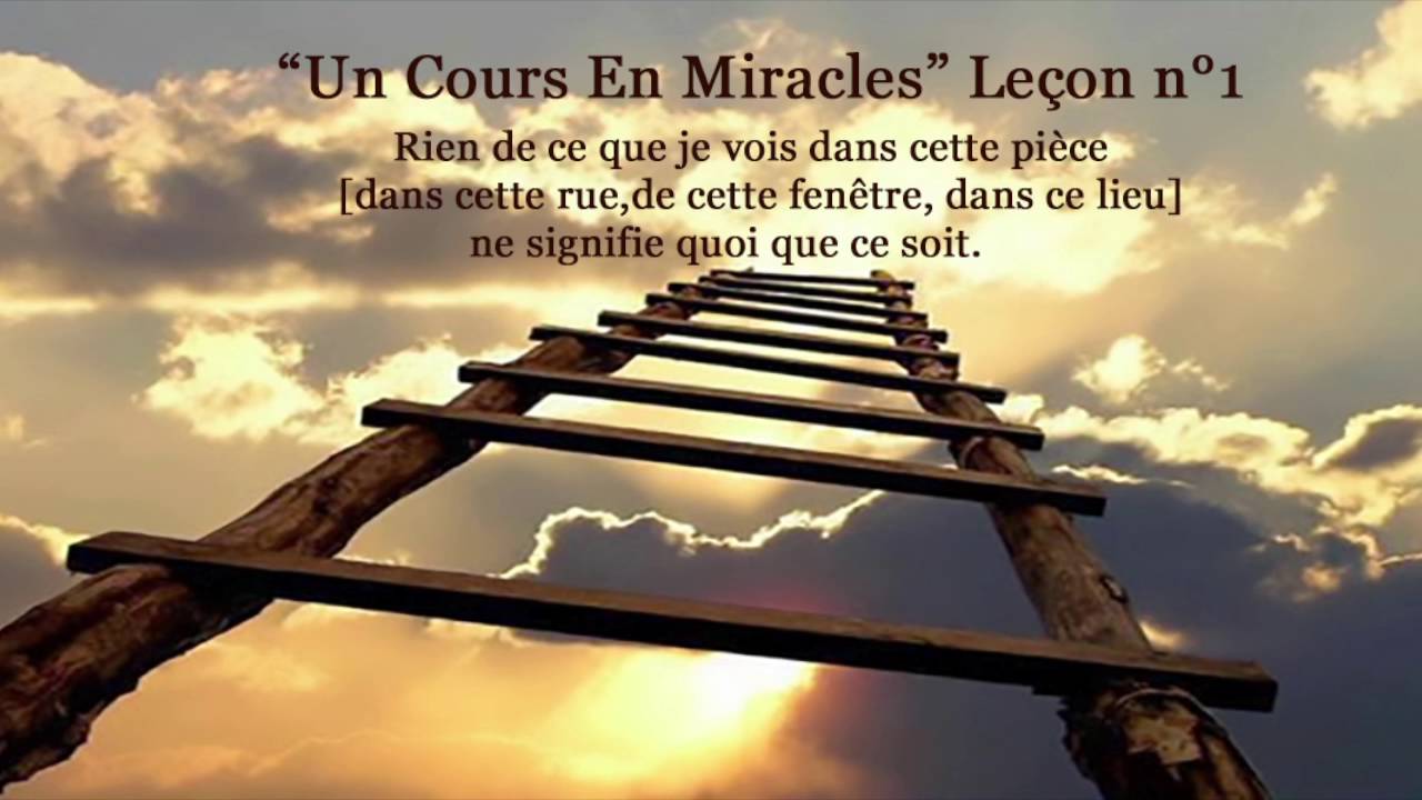 Un Cours en Miracles - Leçon 1 📖