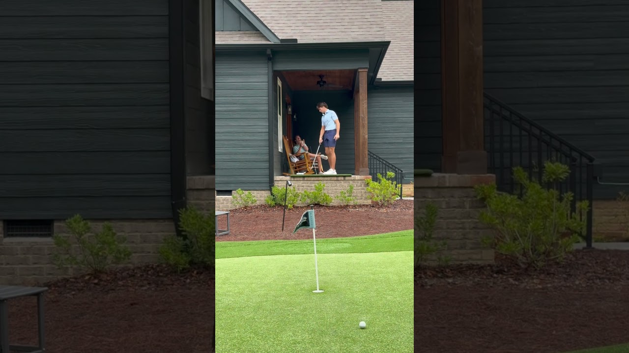 Who Will Dunk First? Hard Mode Challenge #golf #shorts