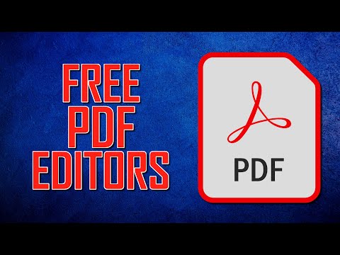 Top 5 Best FREE PDF Editors (Acrobat Alternatives)
